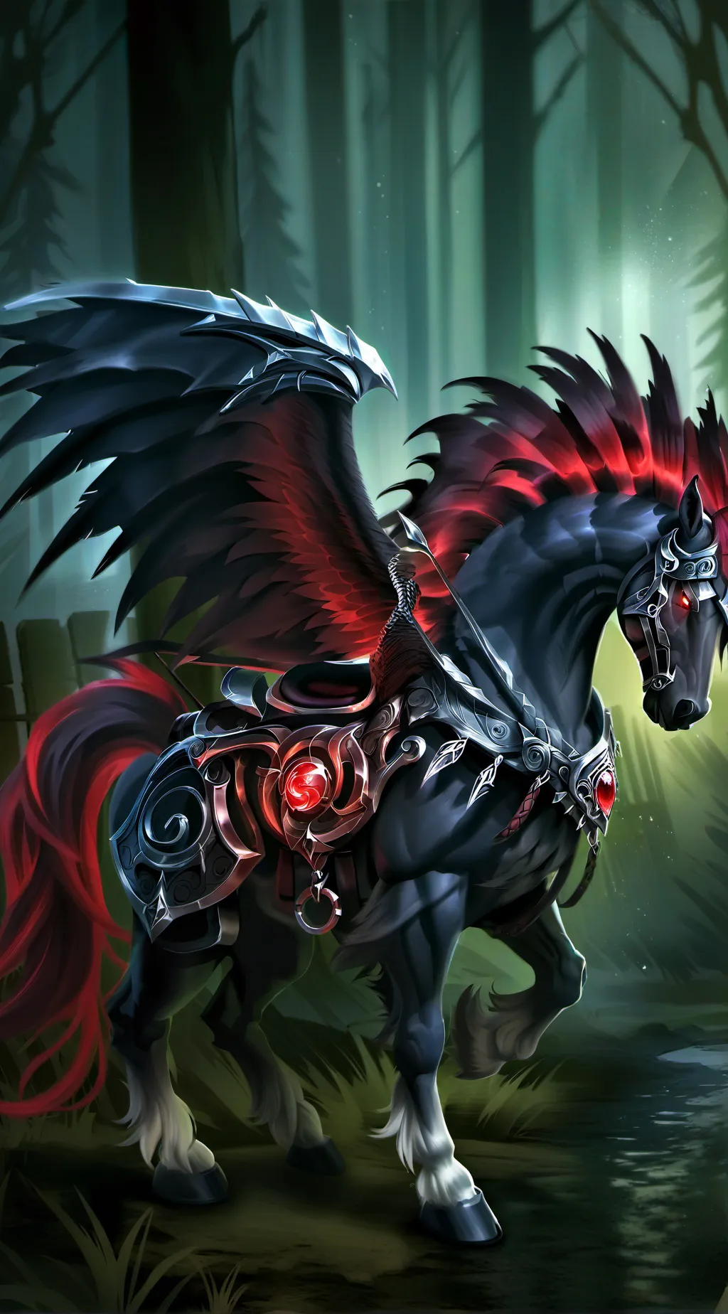 ai character: Shadowmere Ruin background