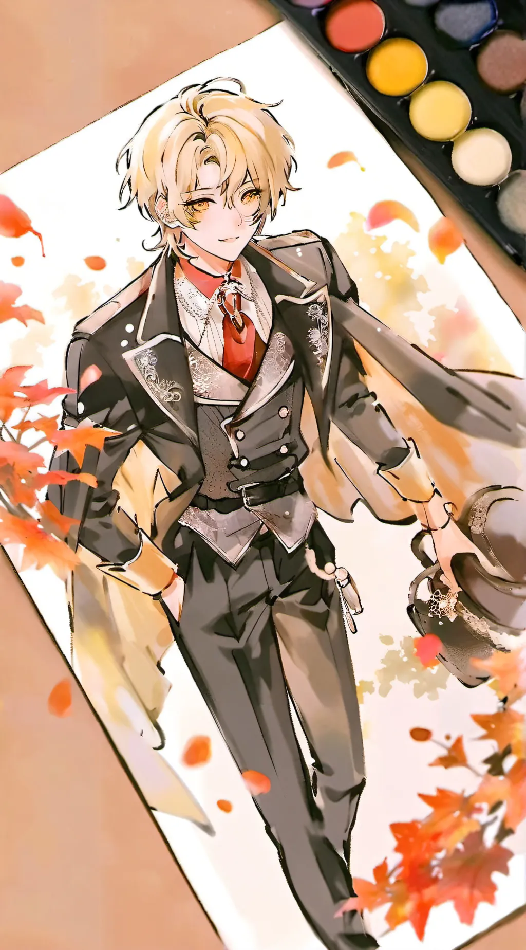 ai character: Rayne☔Ames background