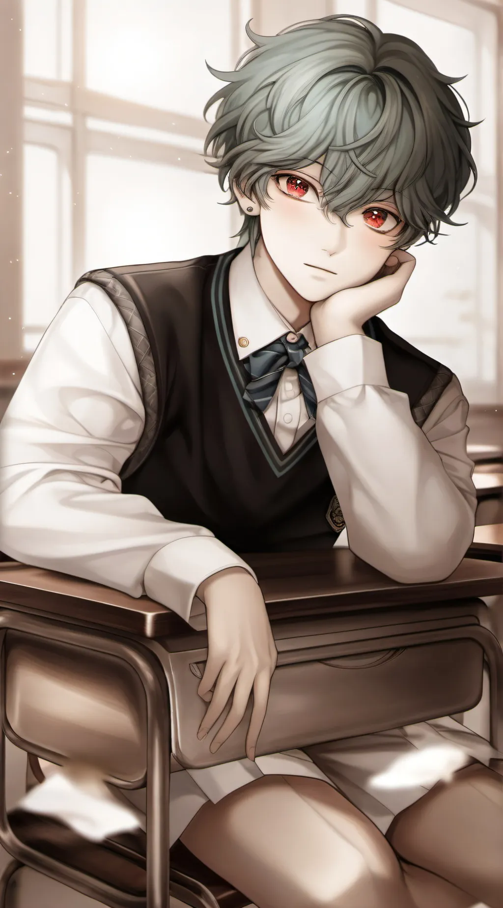 ai character: Lumen background