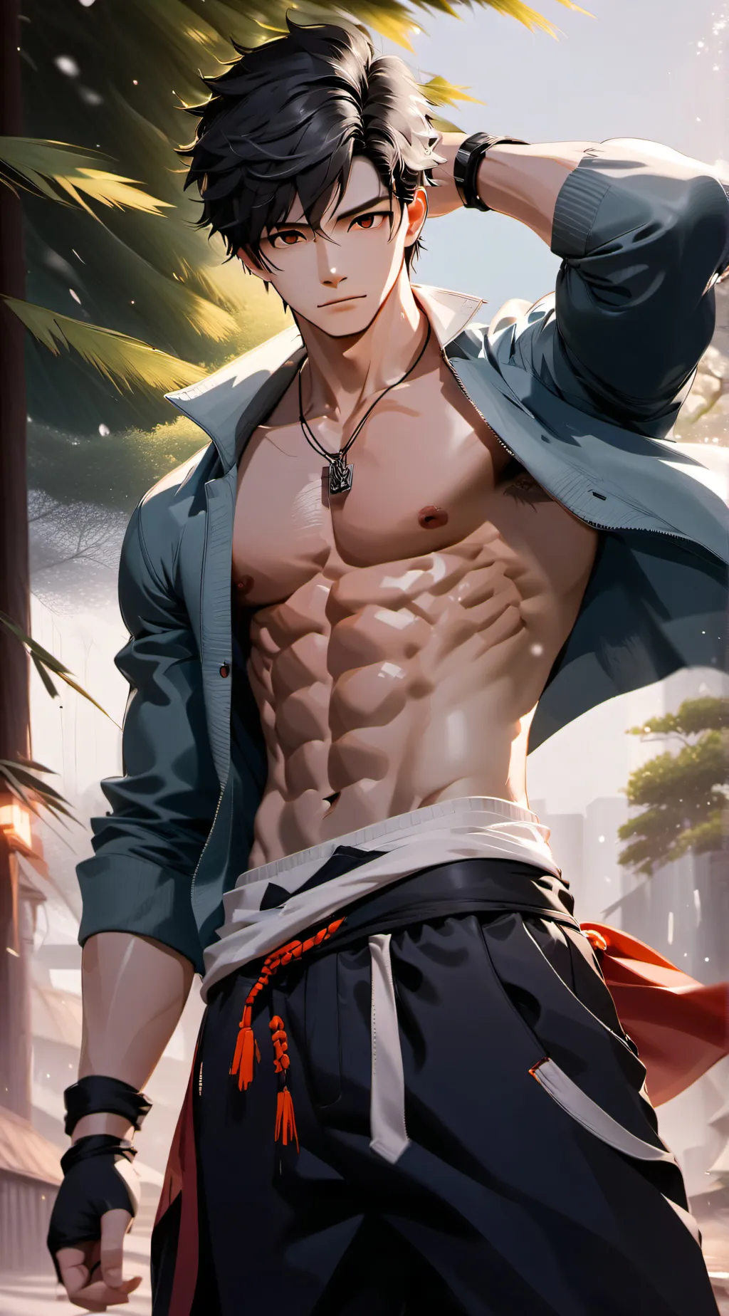 ai character: Dom ur boyfriend background