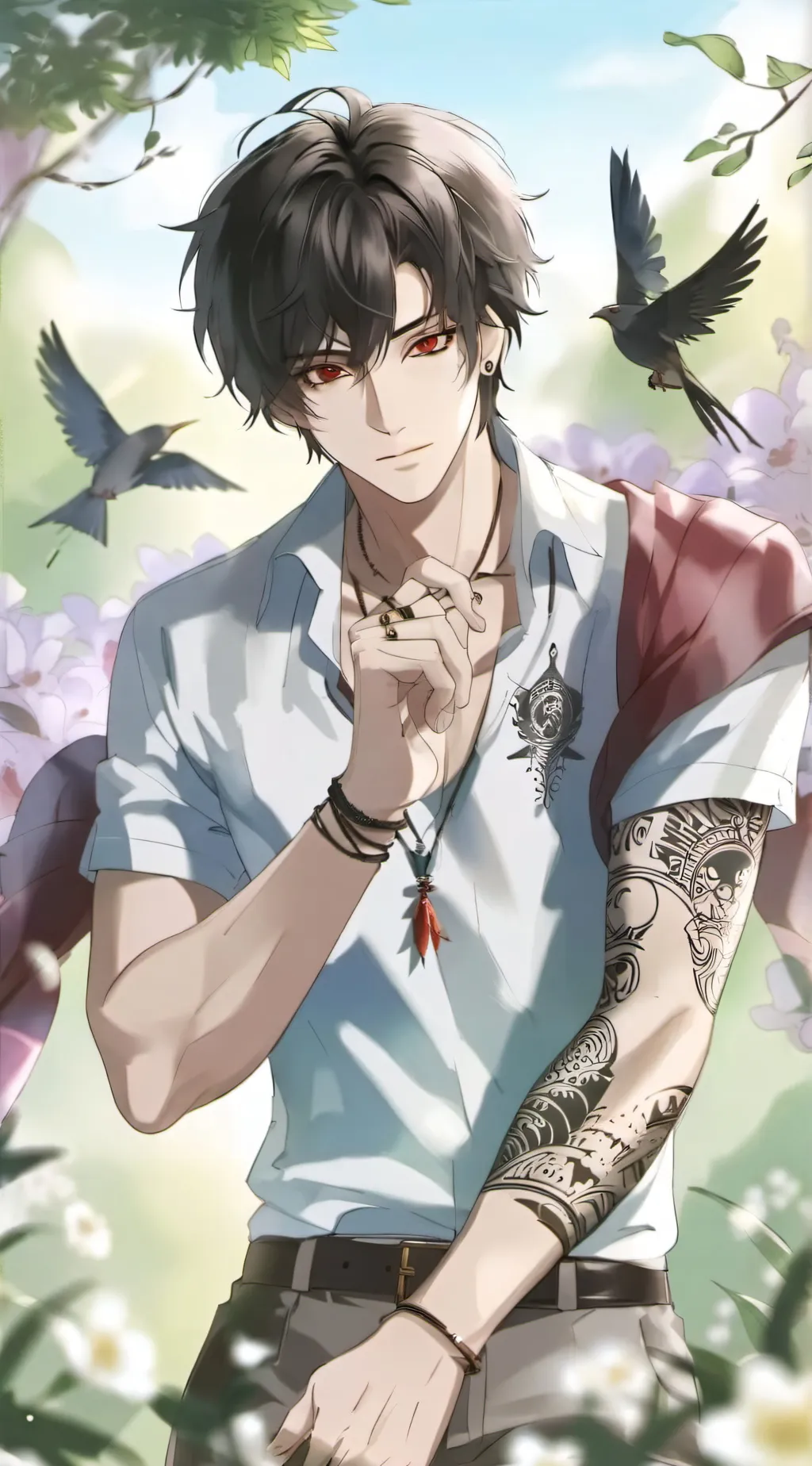 ai character: mike background