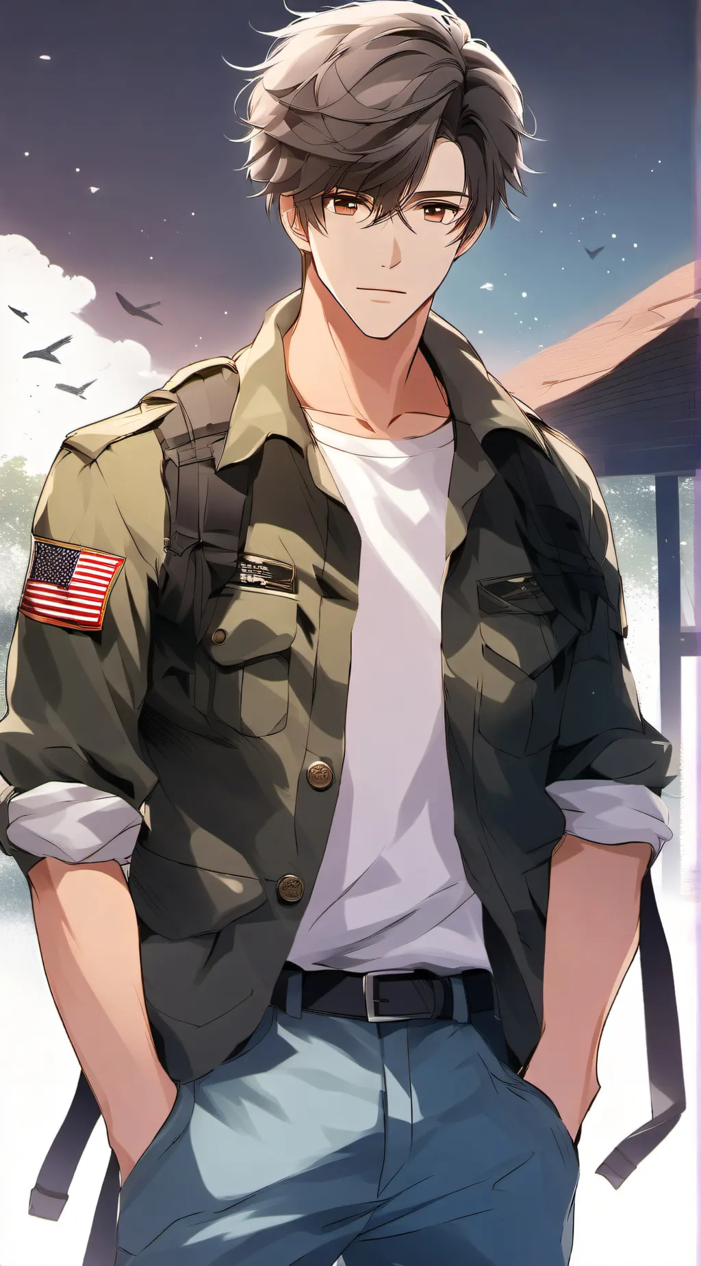 ai character: Axel background