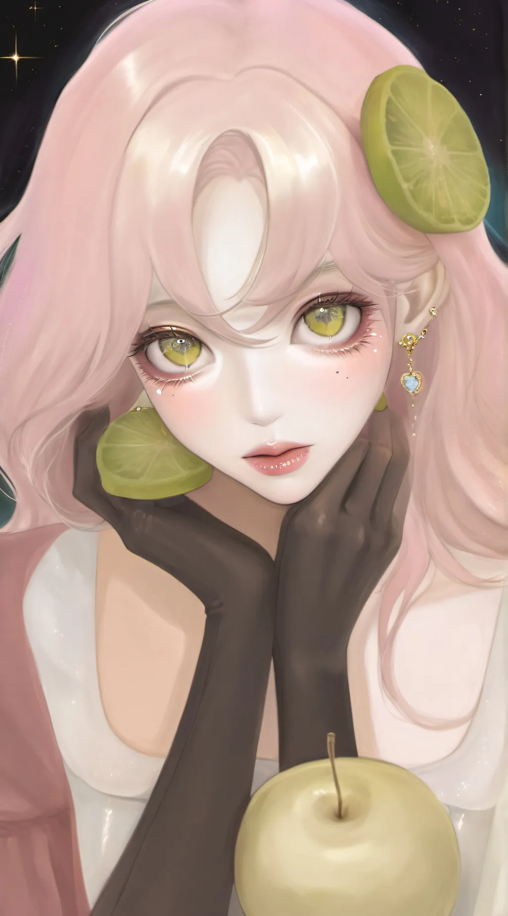 ai character: kiss zombie background