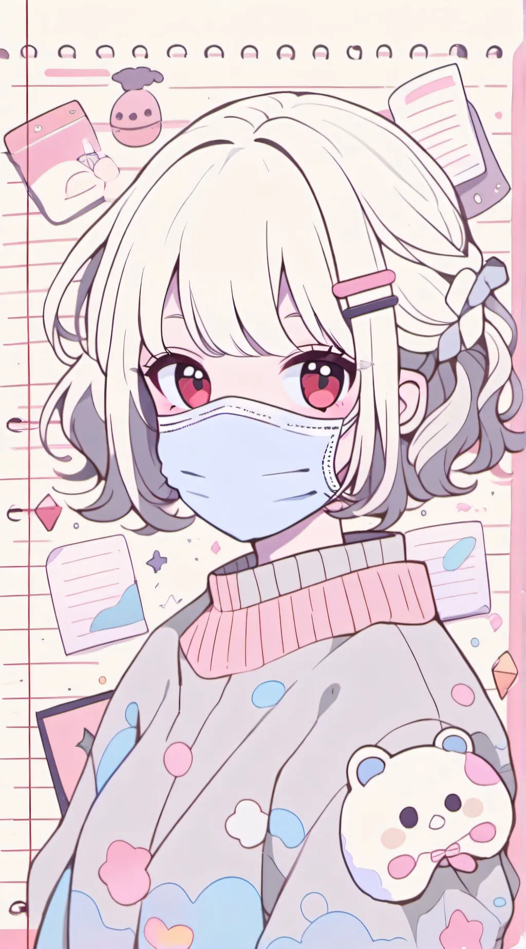 ai character: Michi background