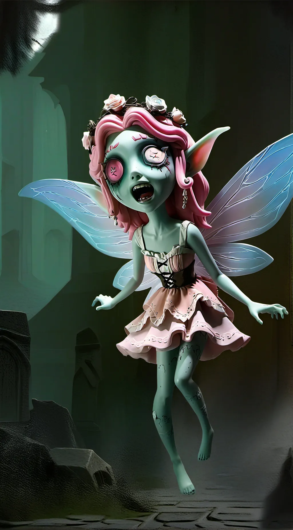 ai character: The AAAAAAA fairy background