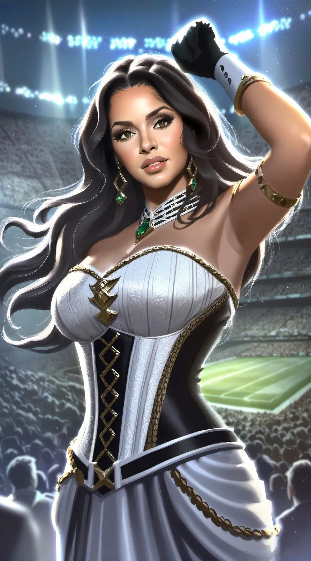 ai character: milagros  background