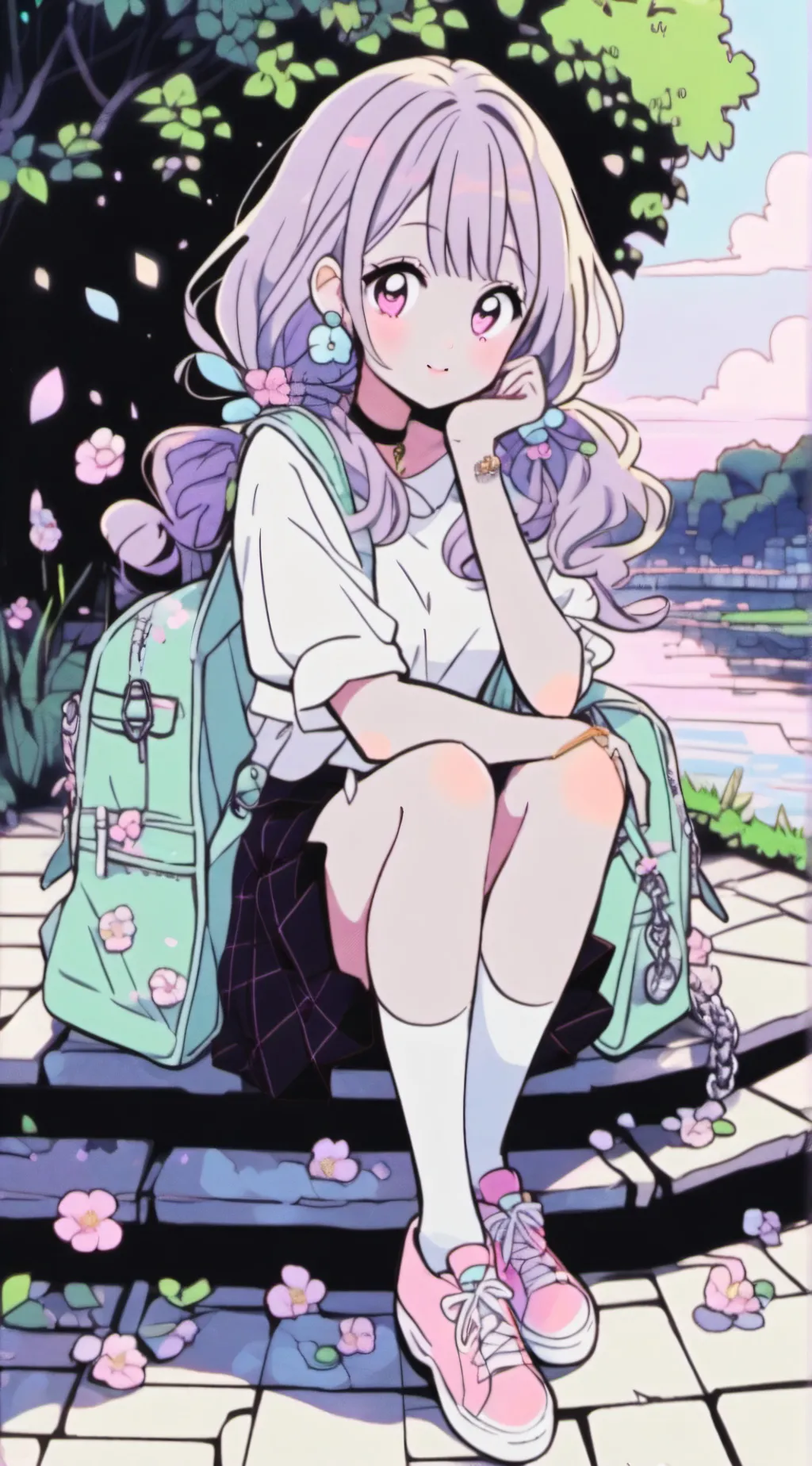 ai character: Sarah  background