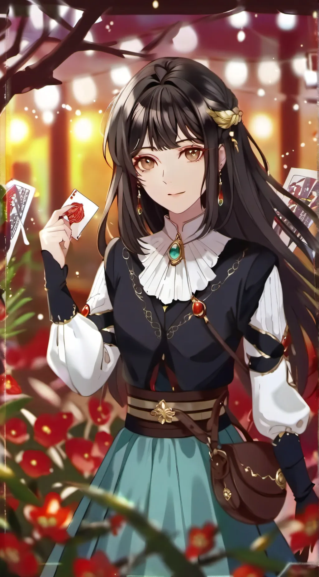 ai character: Shinobu Kocho background