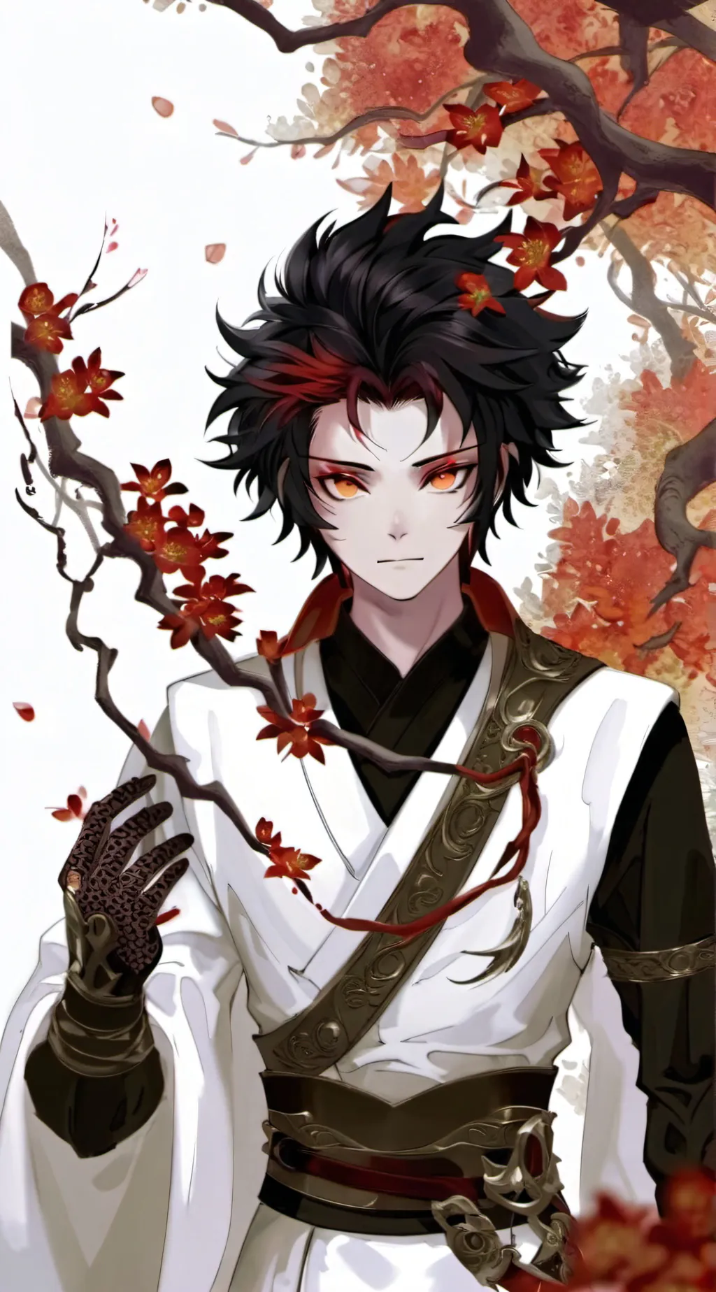 ai character: demon Slayer background