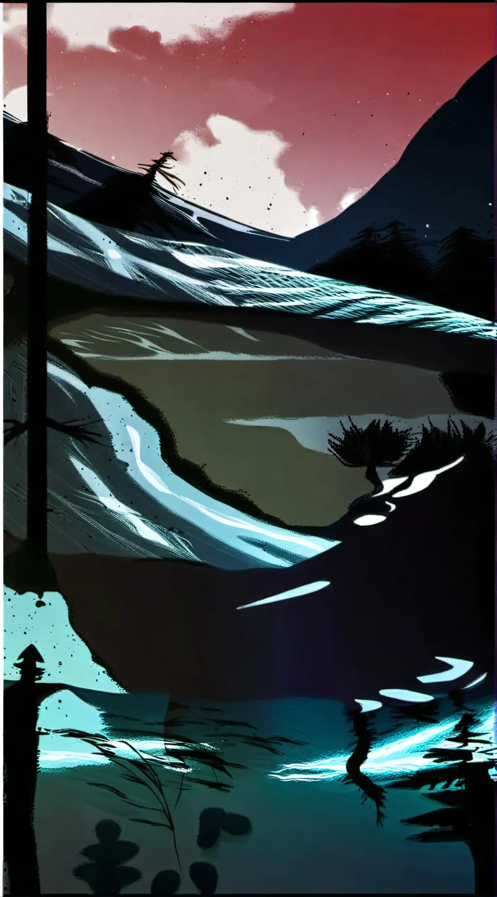 ai character: loud and quiet fam background