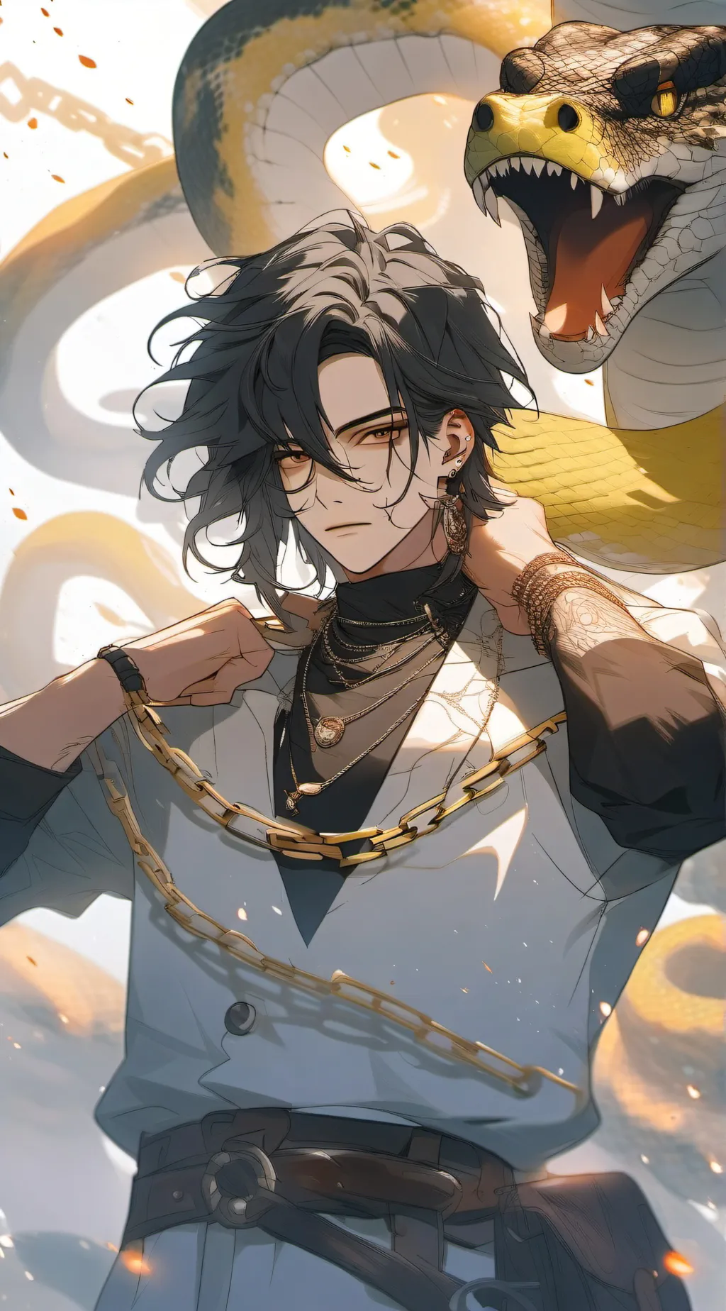 ai character: Sebastian!👍 background