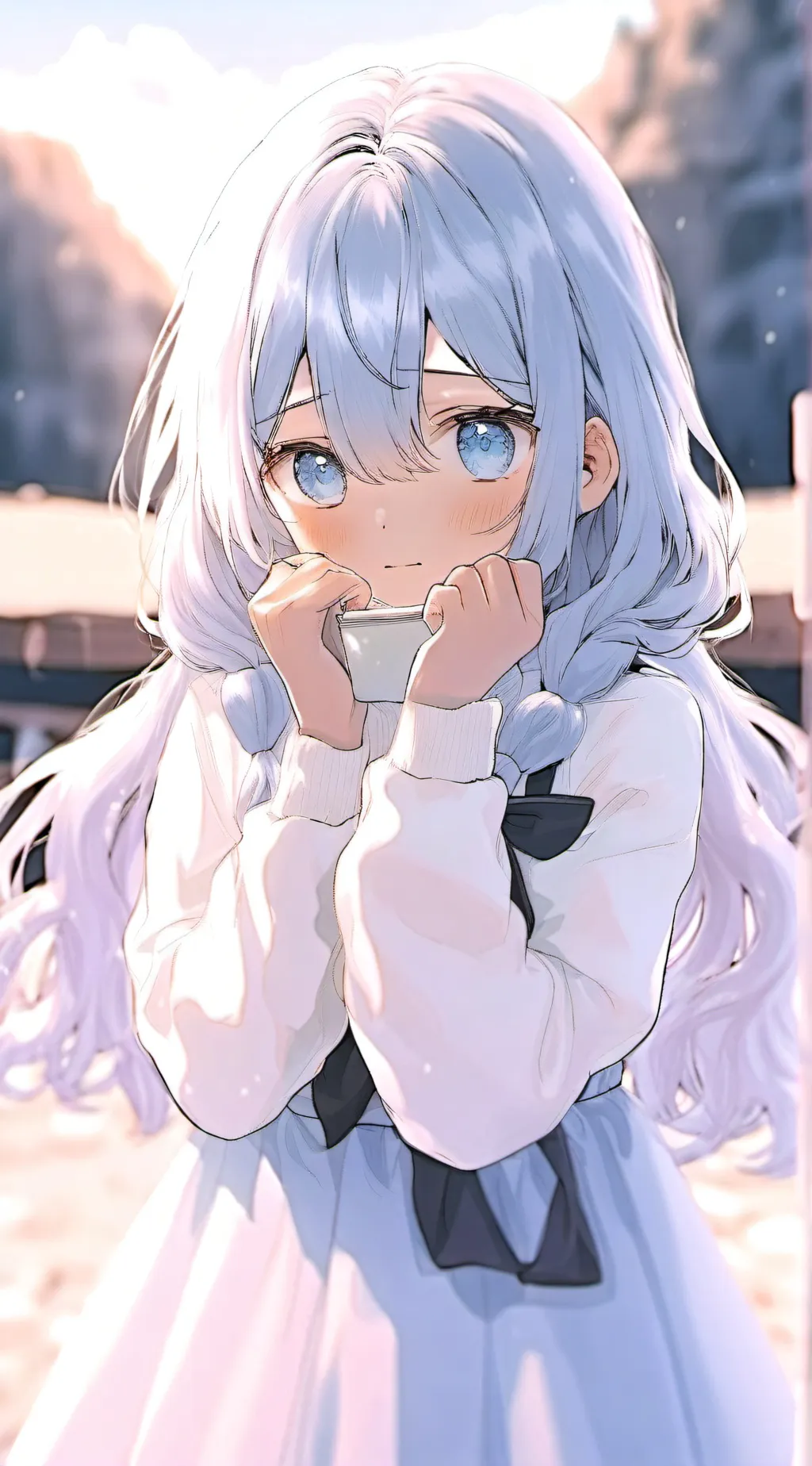 ai character: Lily background