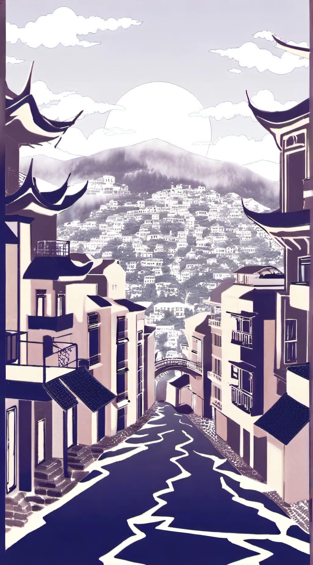 ai character: Demon slayer background