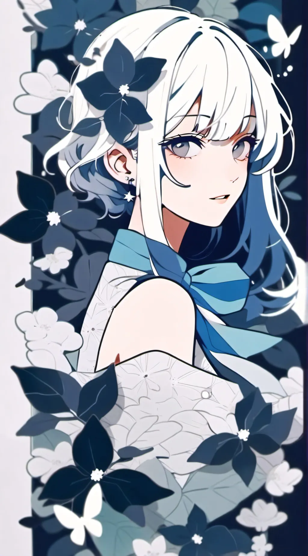 ai character: Angela  background