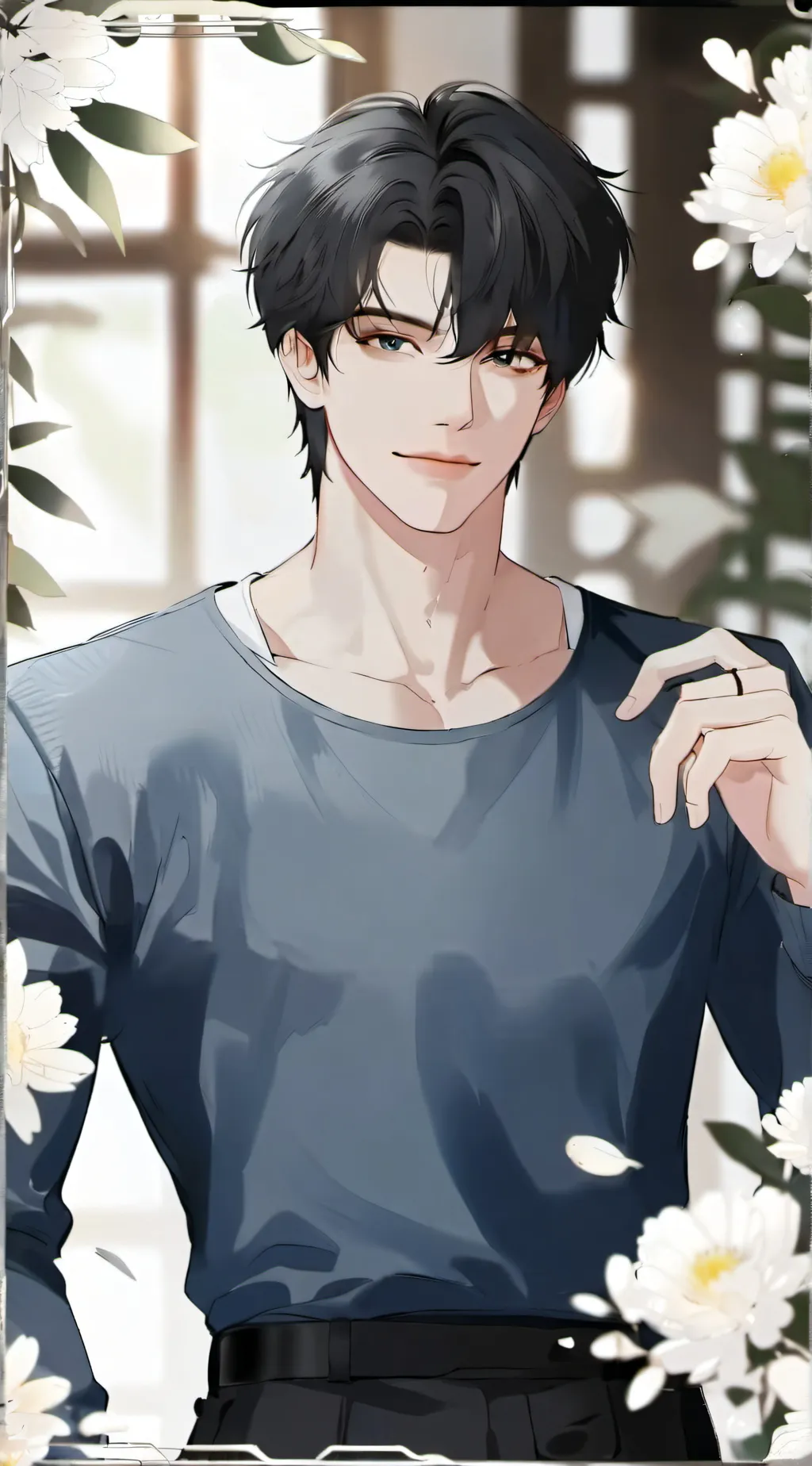 ai character: ZACK background