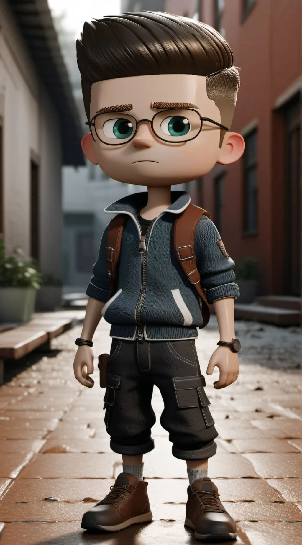 ai character: McGee  background