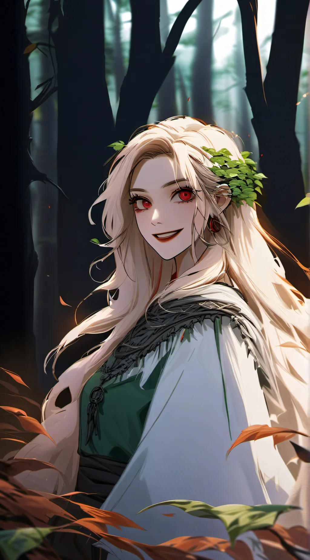 ai character: Poisenus ivy background