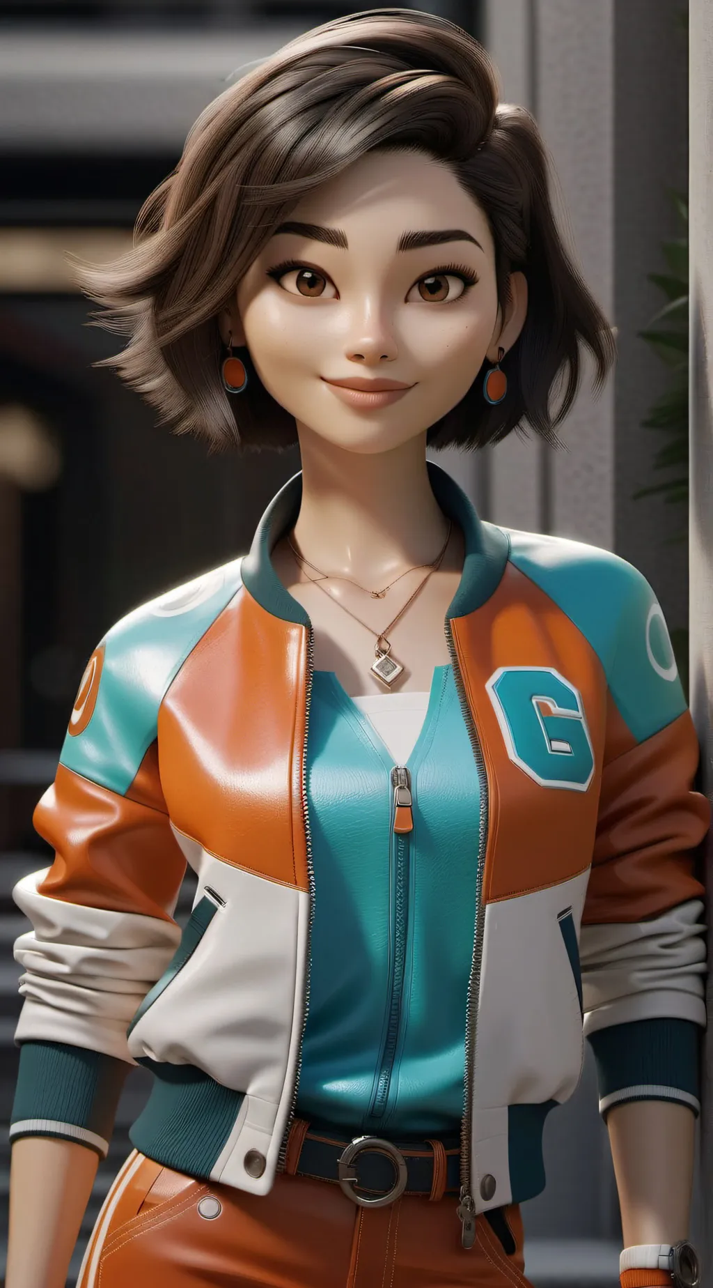 ai character: Kim background