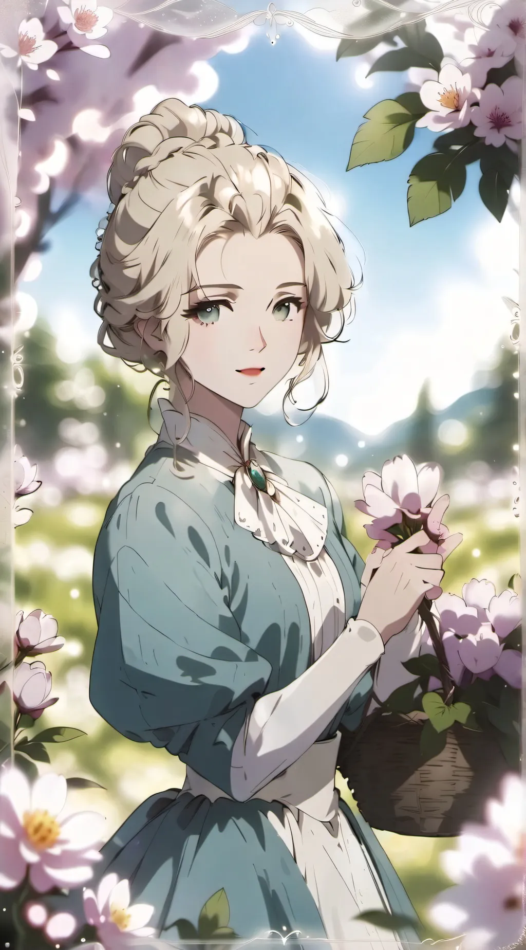 ai character: Vivian Halliburton background