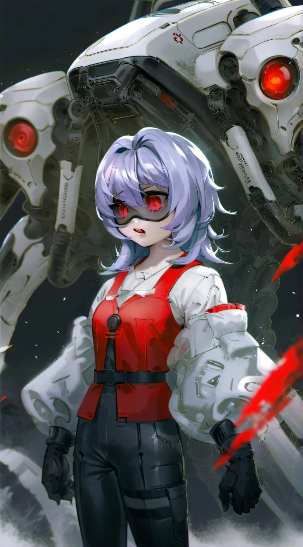 ai character: Designated R background