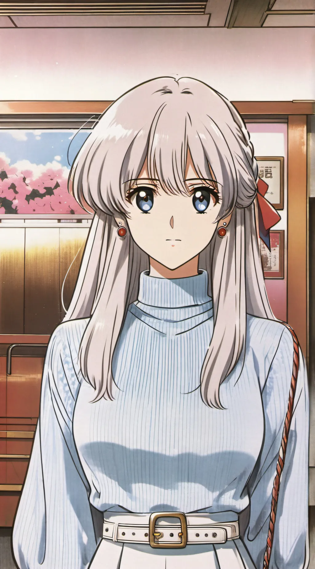 ai character: lea background