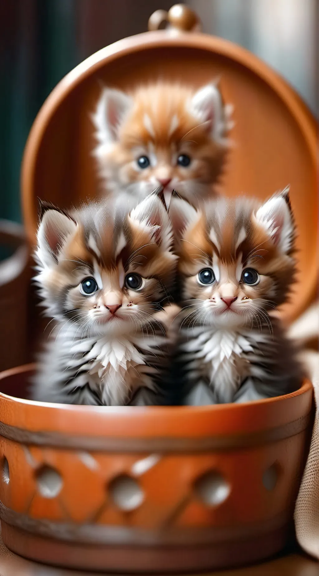 ai character: Kitties <3 background