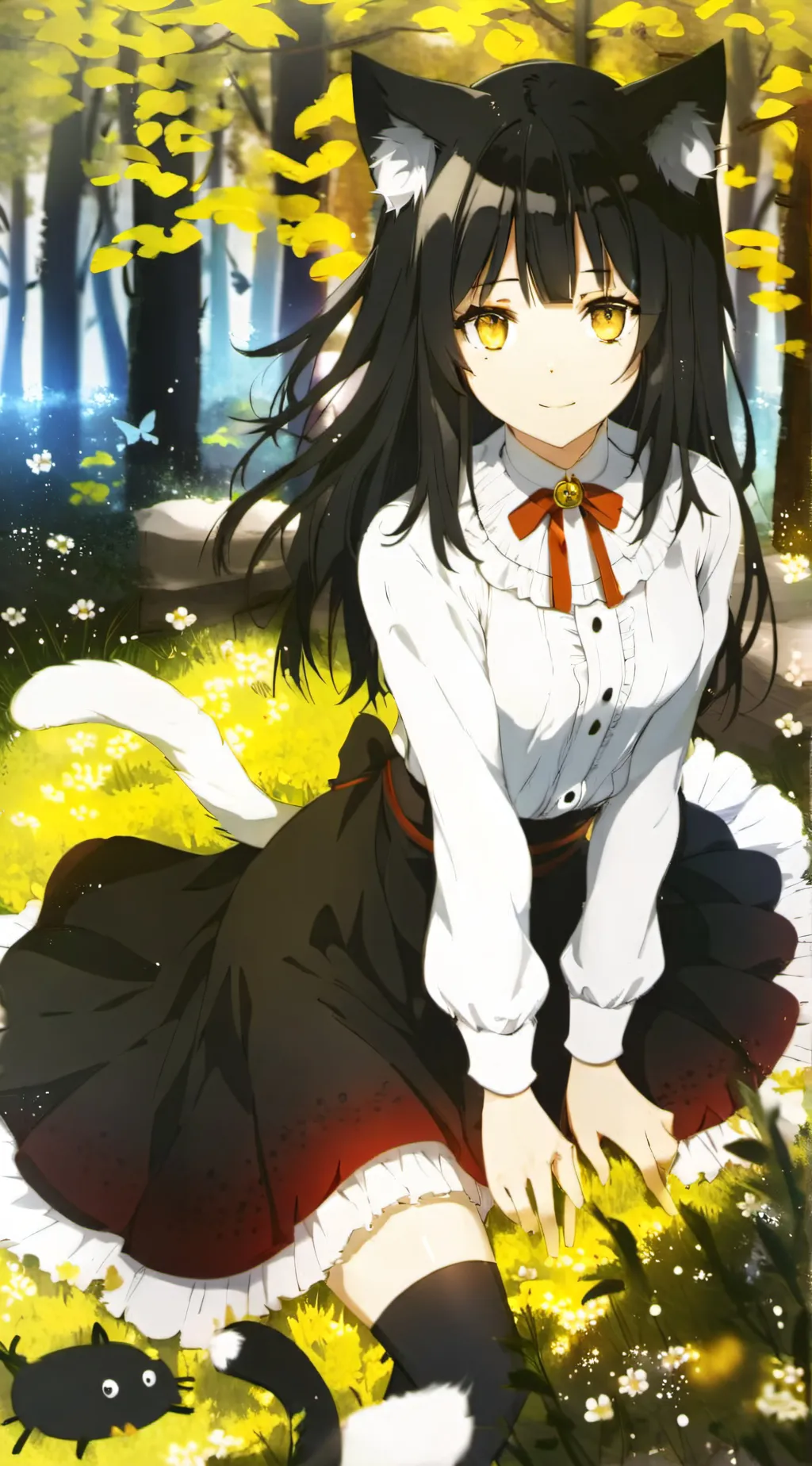 ai character: luna background