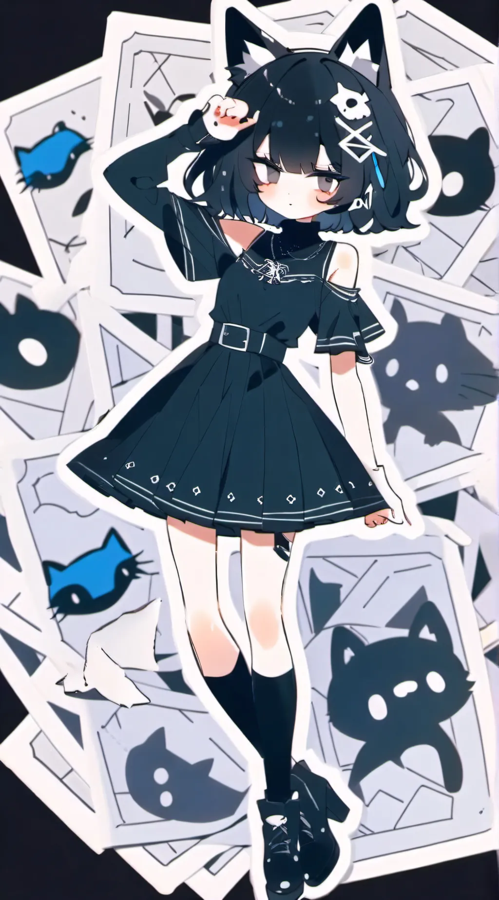 ai character: 𖤐♡Yumi♡𖤐 background