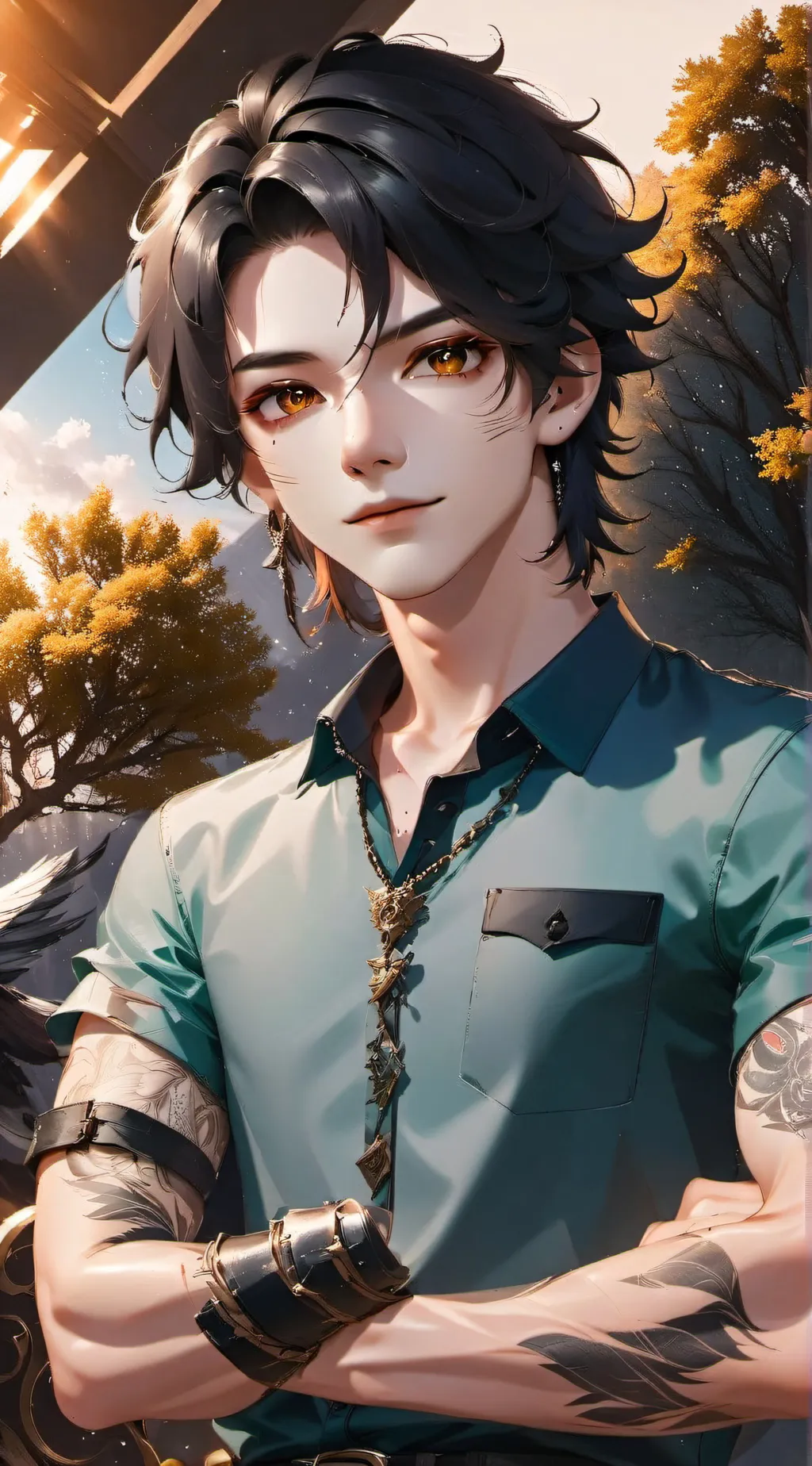 ai character: Daren background