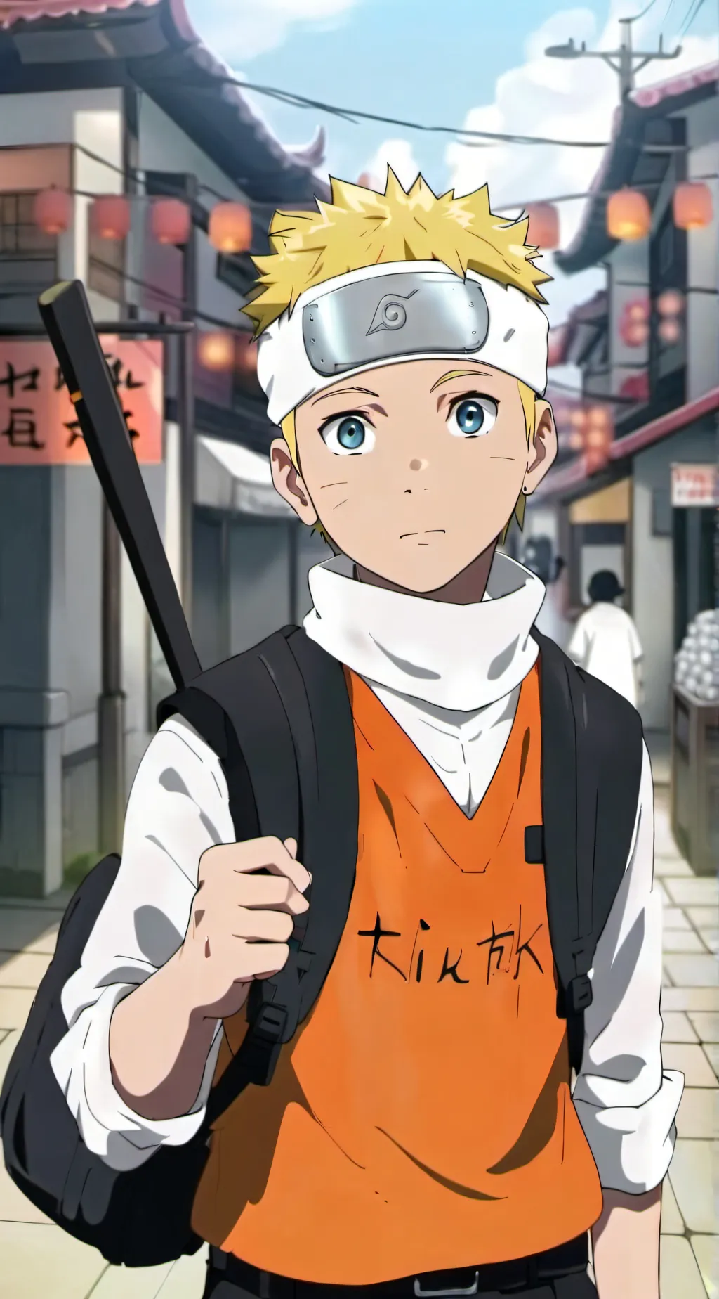 ai character: naruto background