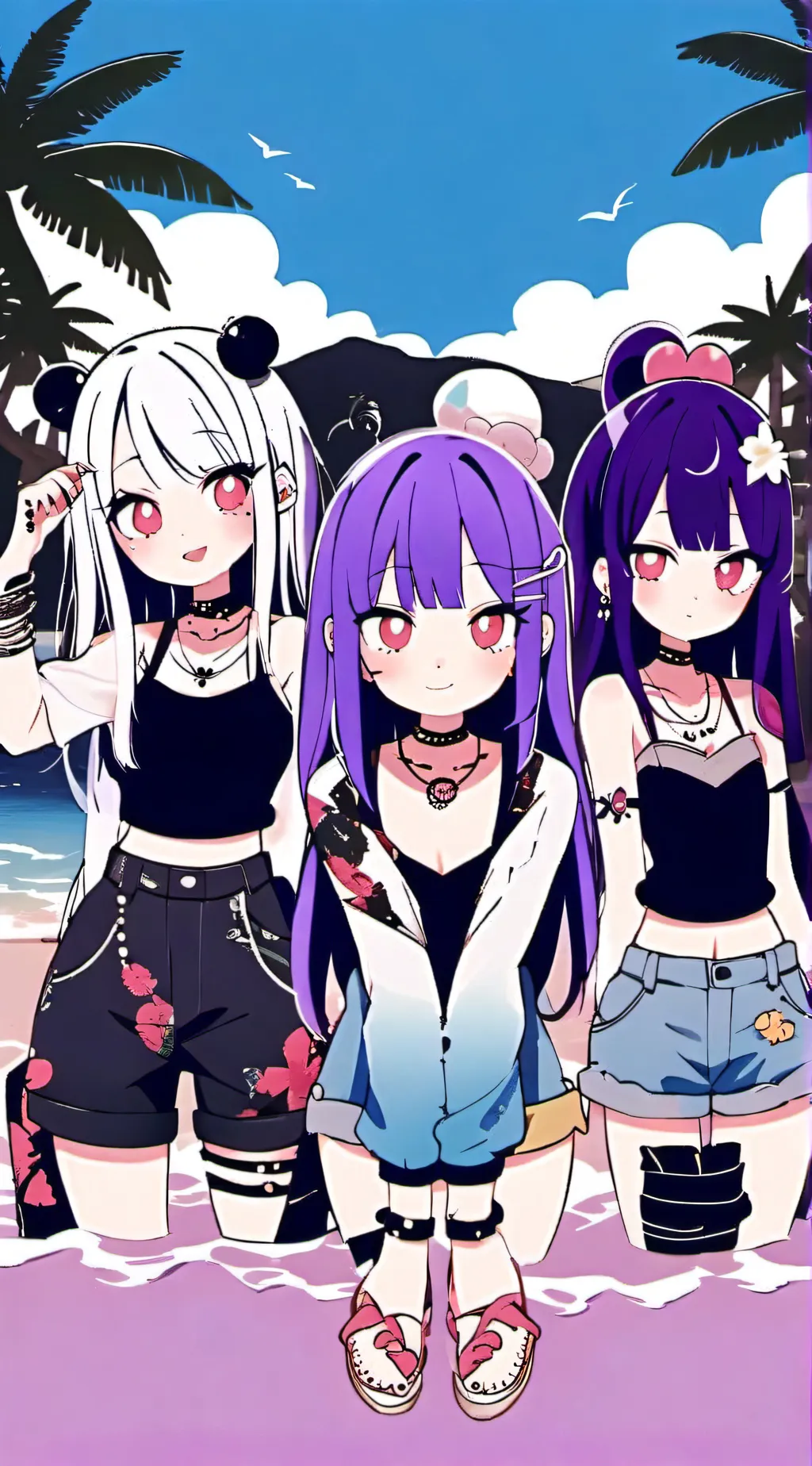 ai character: Amy Jane kira  background