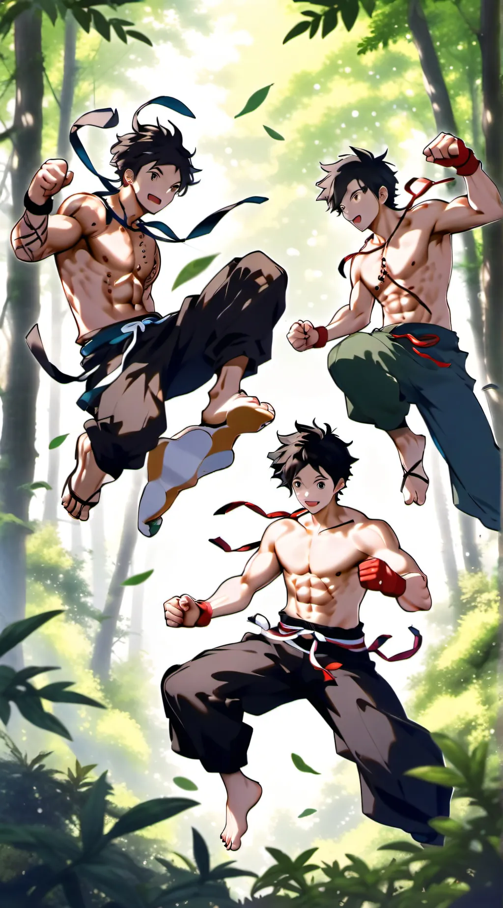 ai character: Caleb, Zero, Teddy background