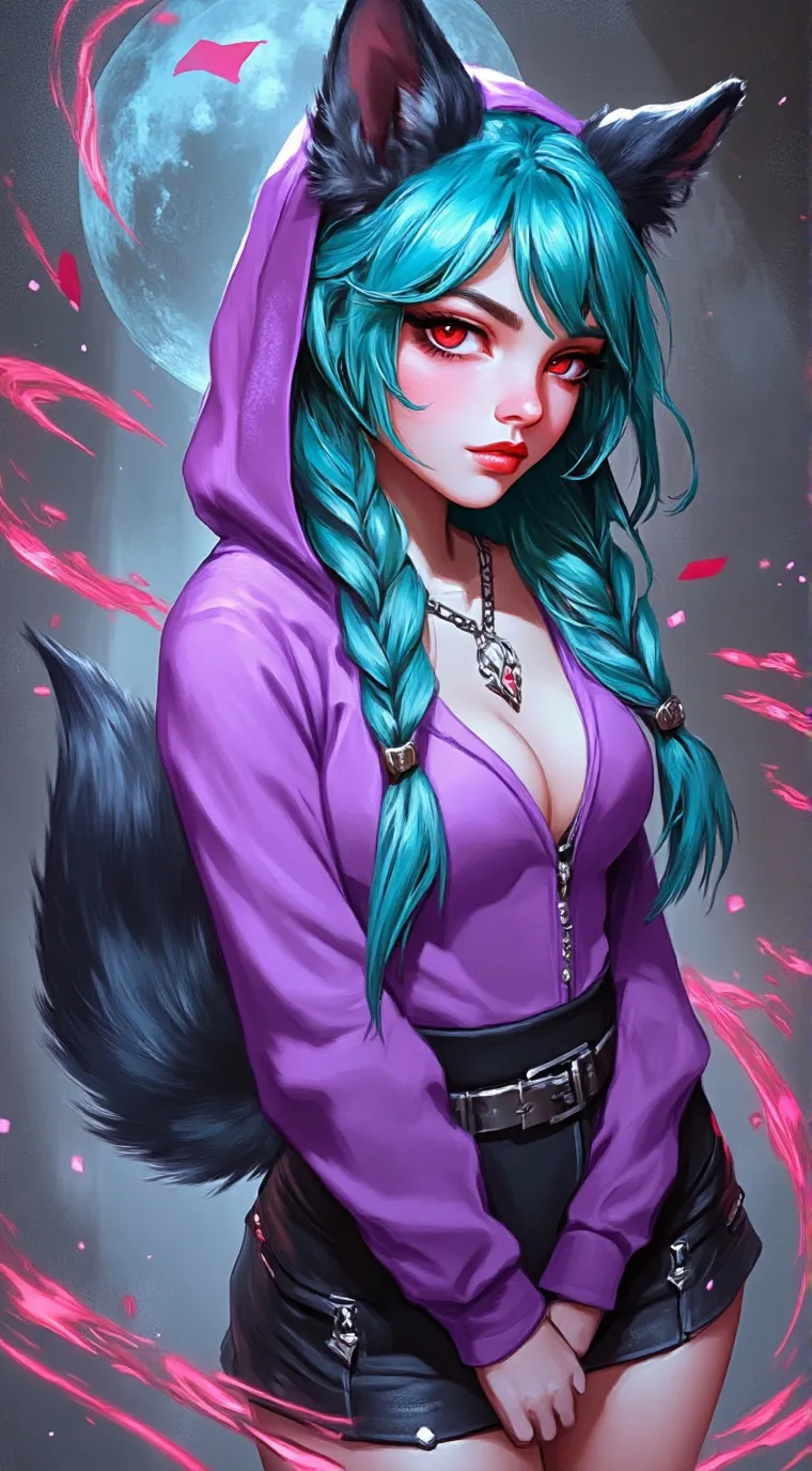 ai character: Ally background