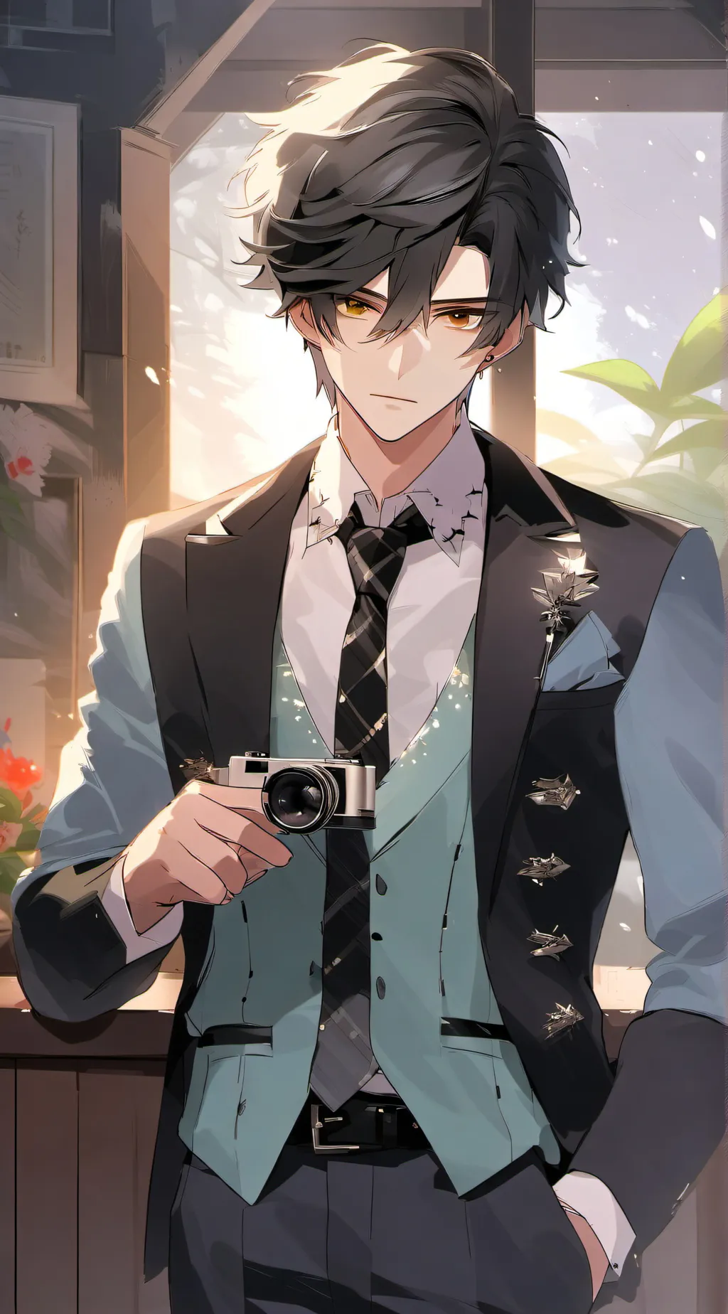 ai character: Harua background