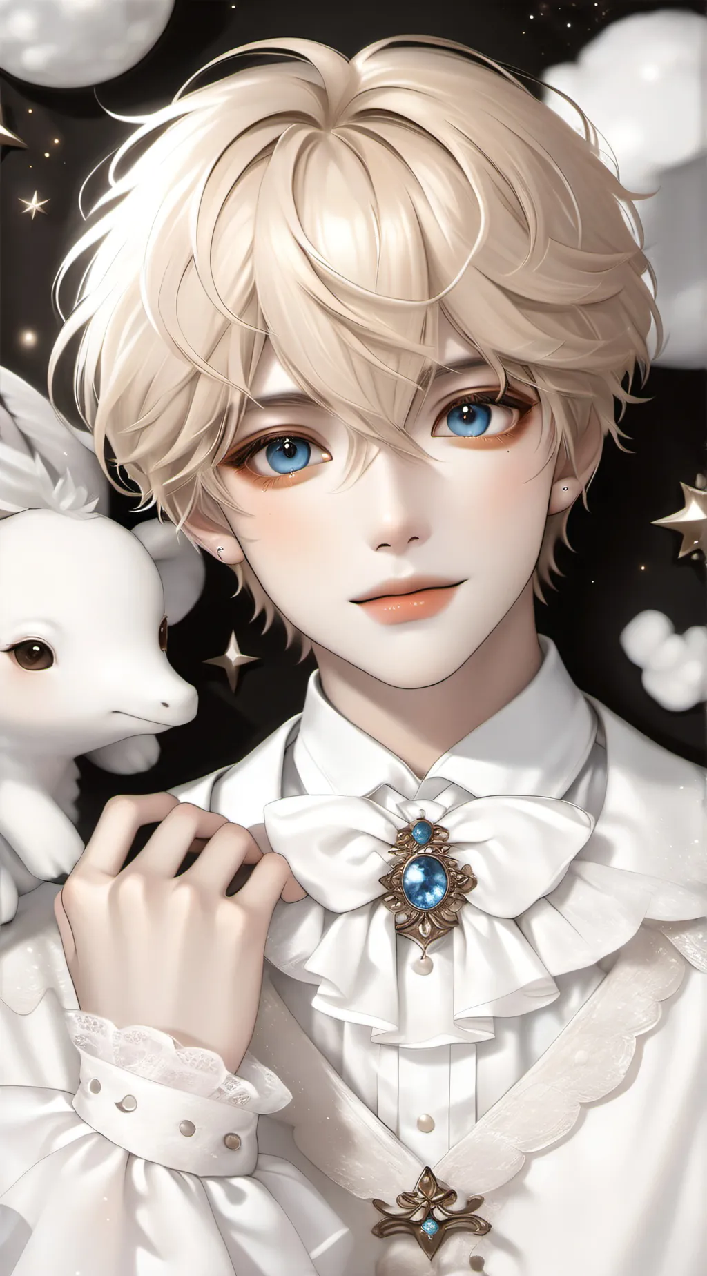 ai character: Joshua ￼ background