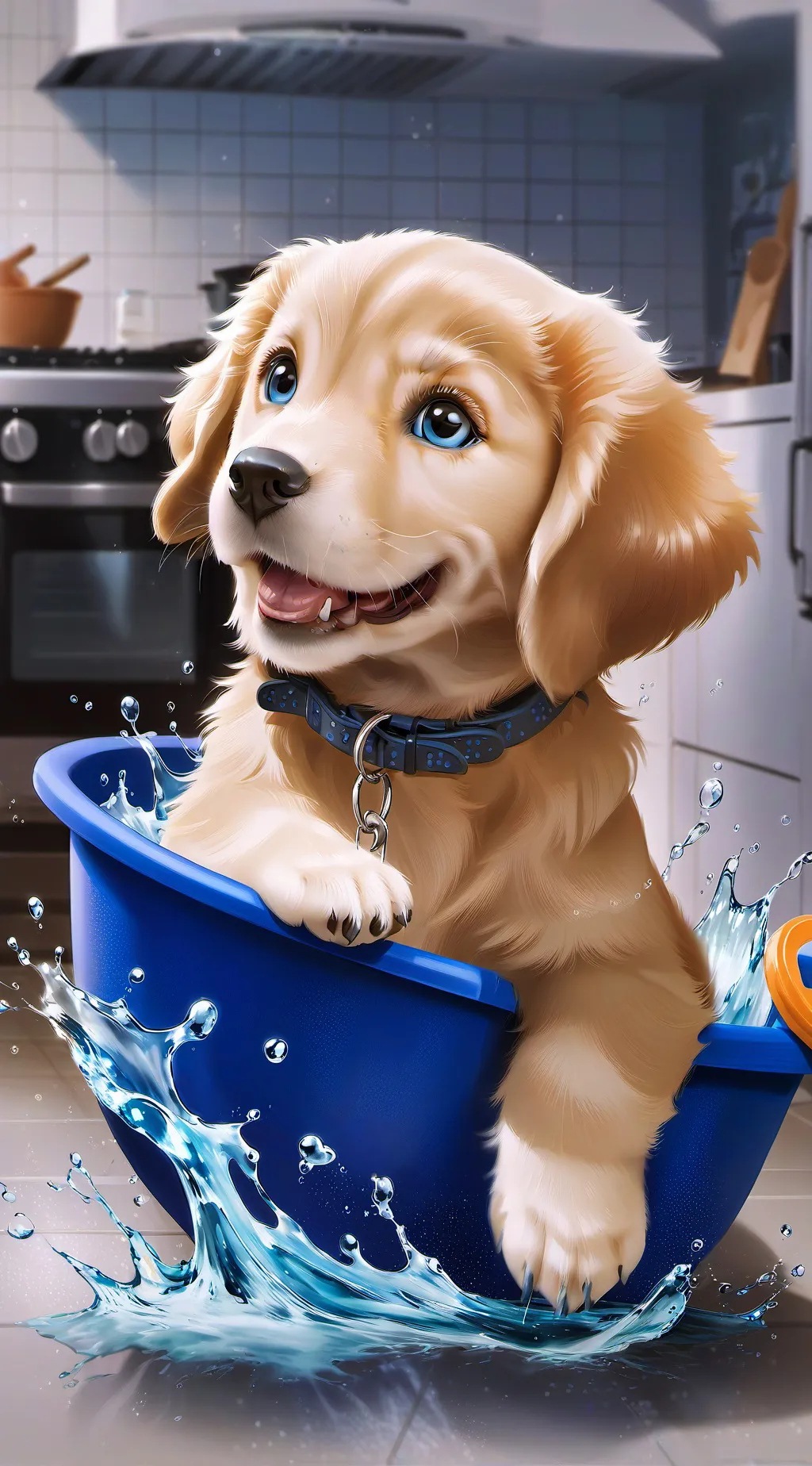 ai character: Oliver  background