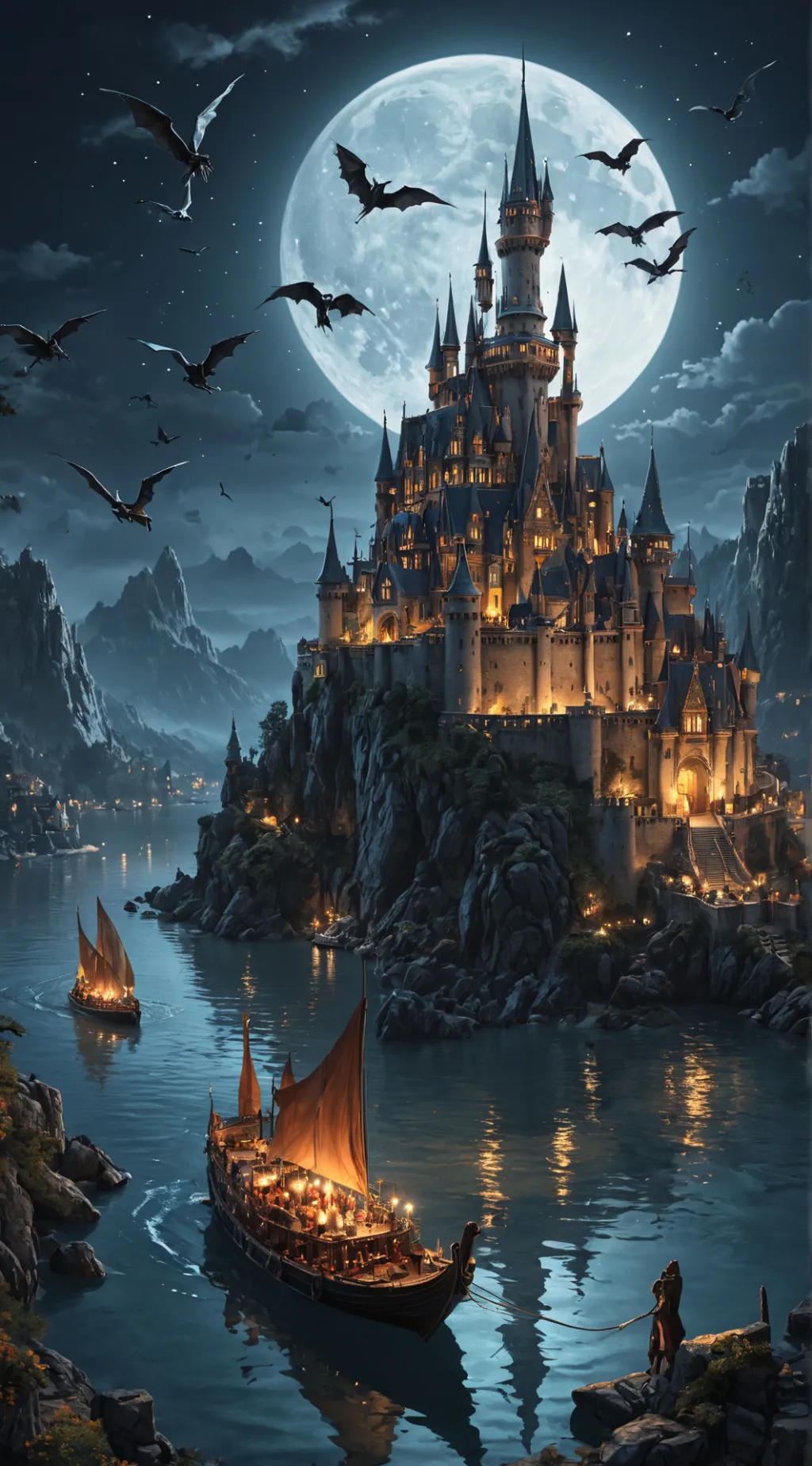 ai character: Hogwarts! (Creds) background