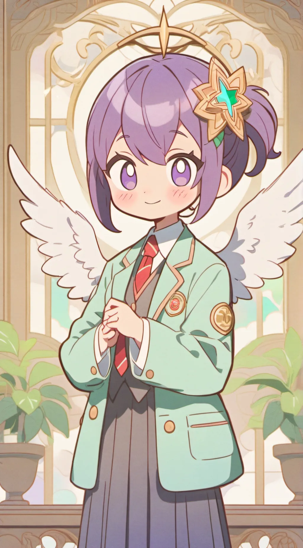 ai character: high school background