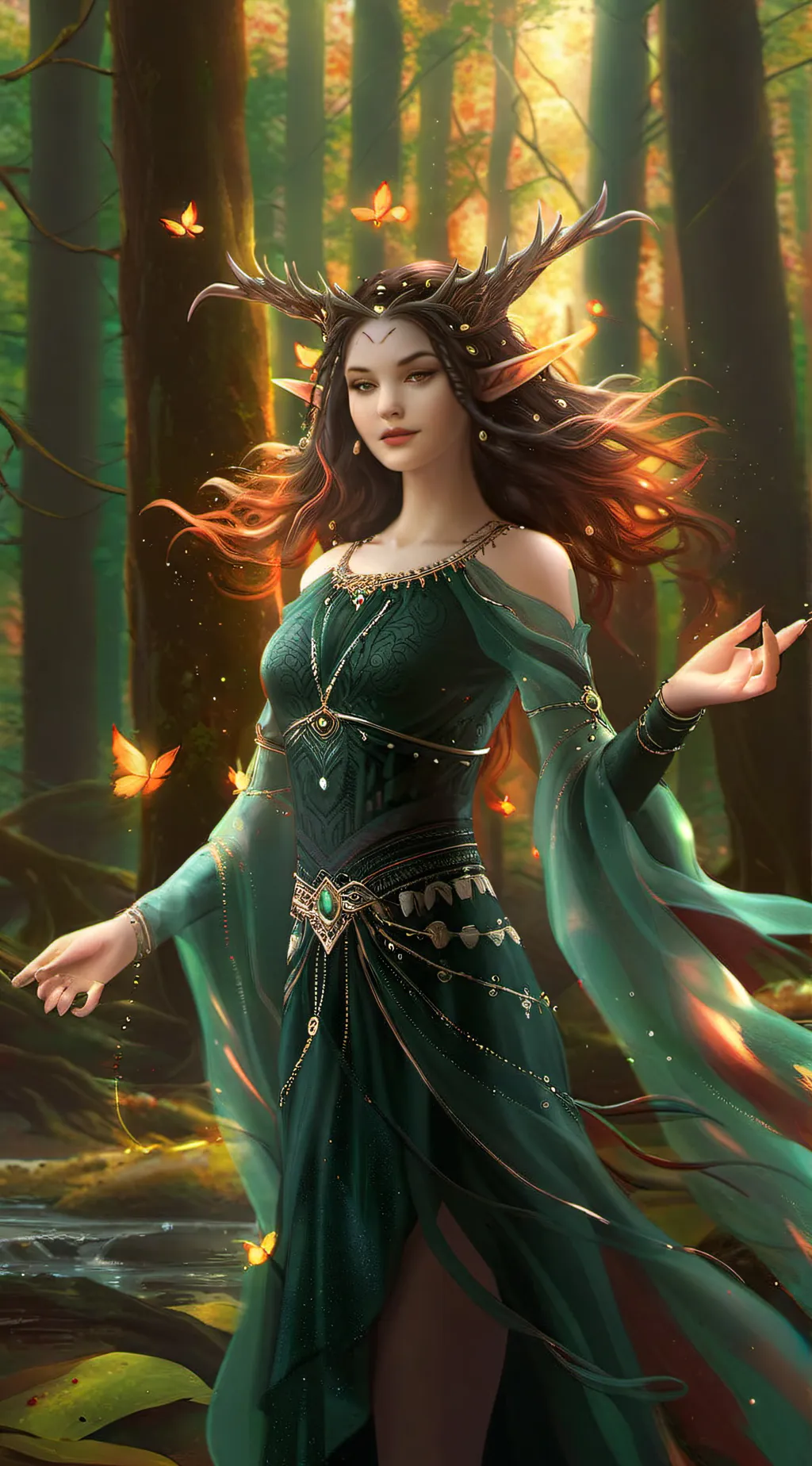 ai character: Nixie background