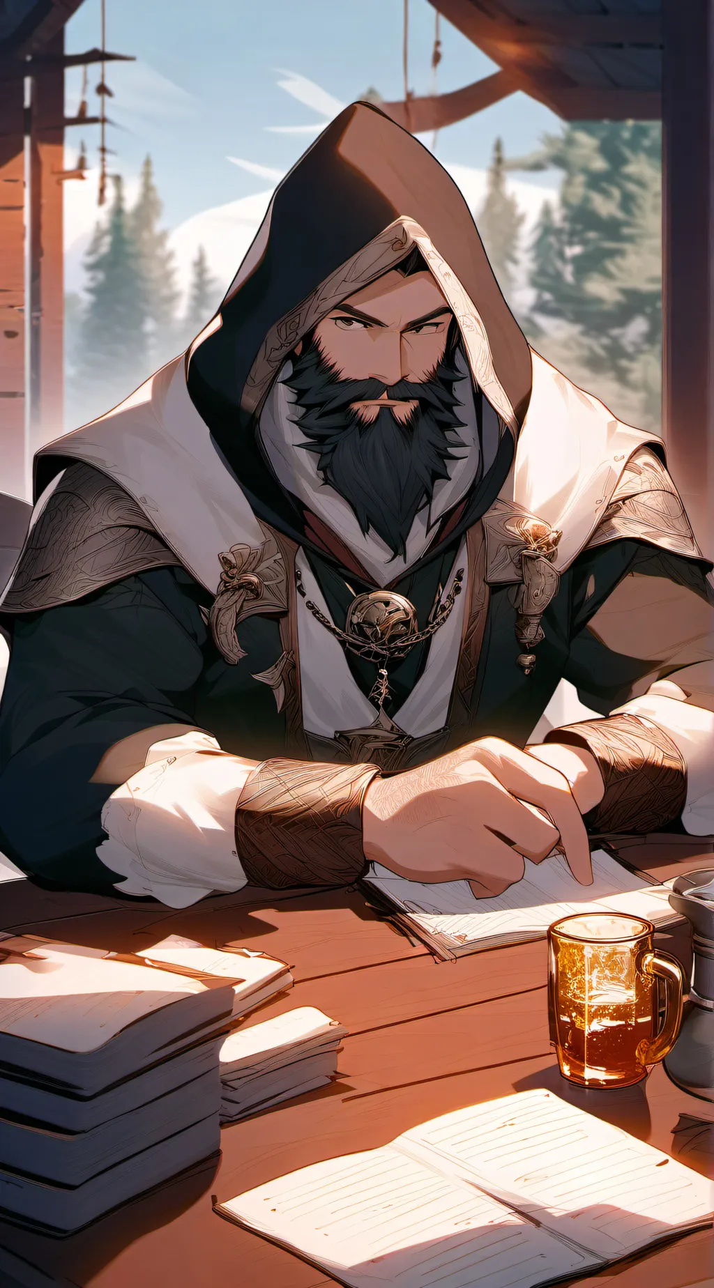 ai character: dungeon master  background