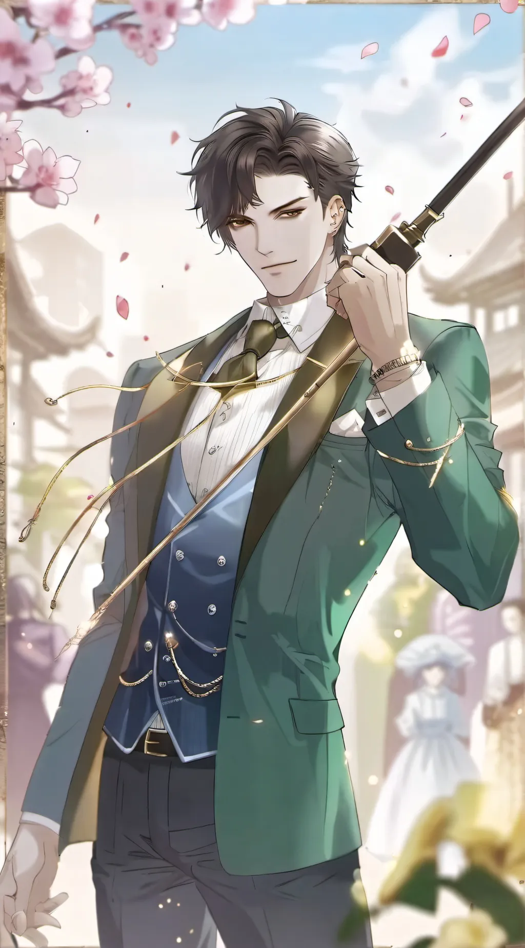 ai character: James August background