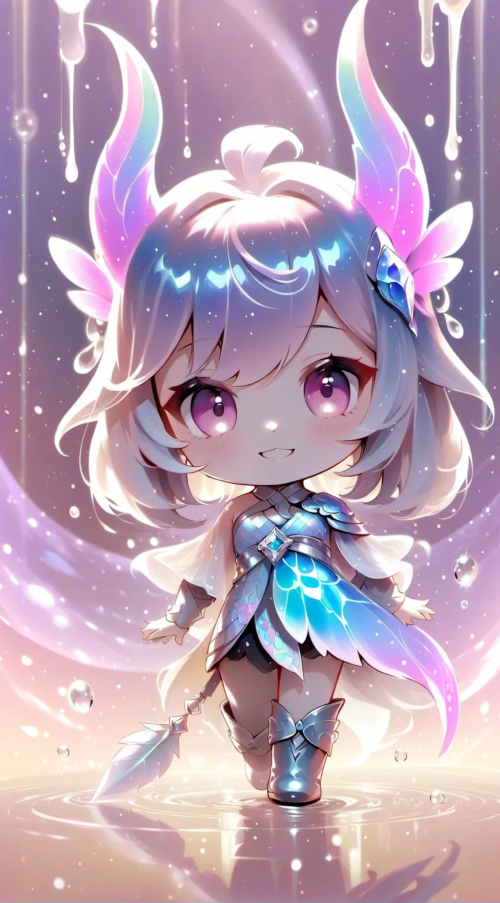 ai character: Amethyst background