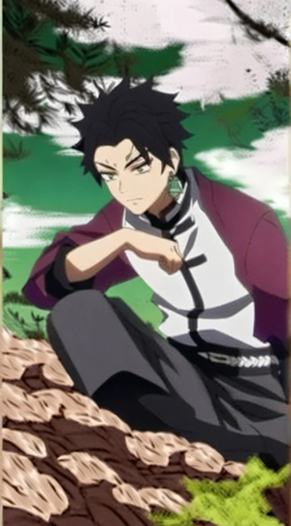 ai character: David background