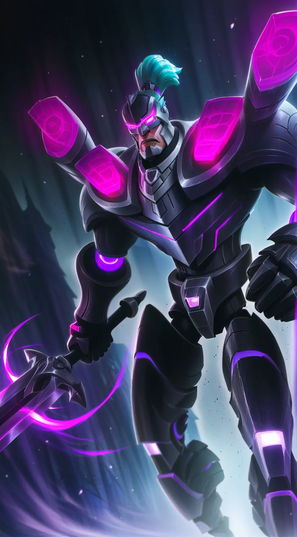 ai character: HH Gorillaz Conert background