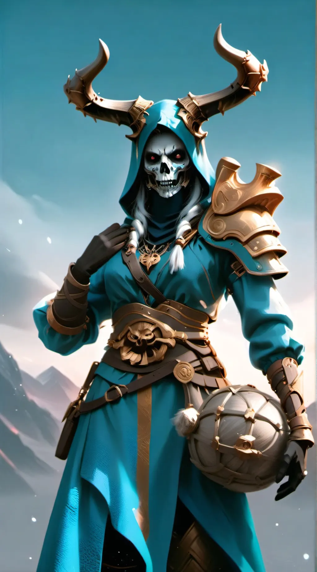 ai character: Ellen  background