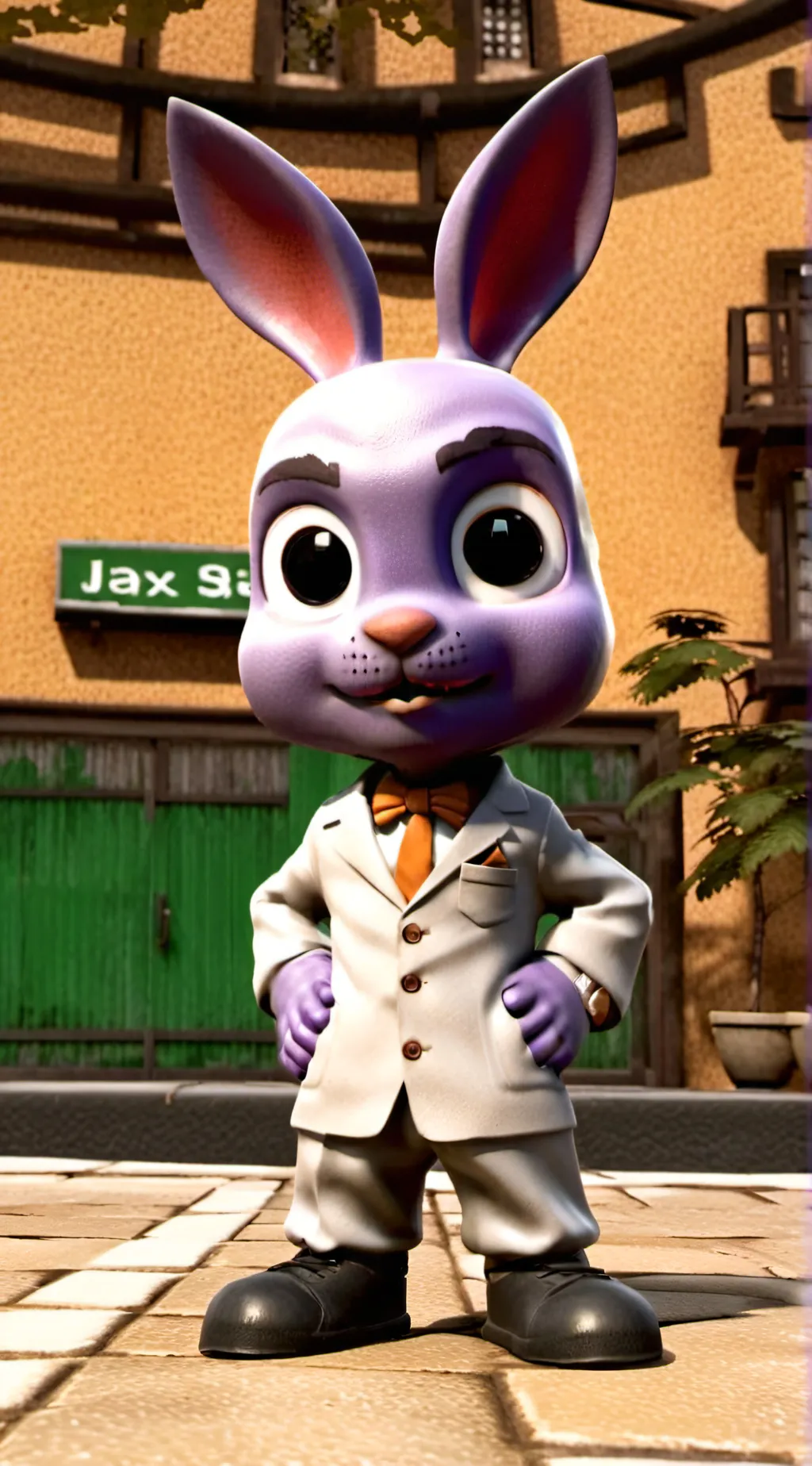 ai character: Jax background