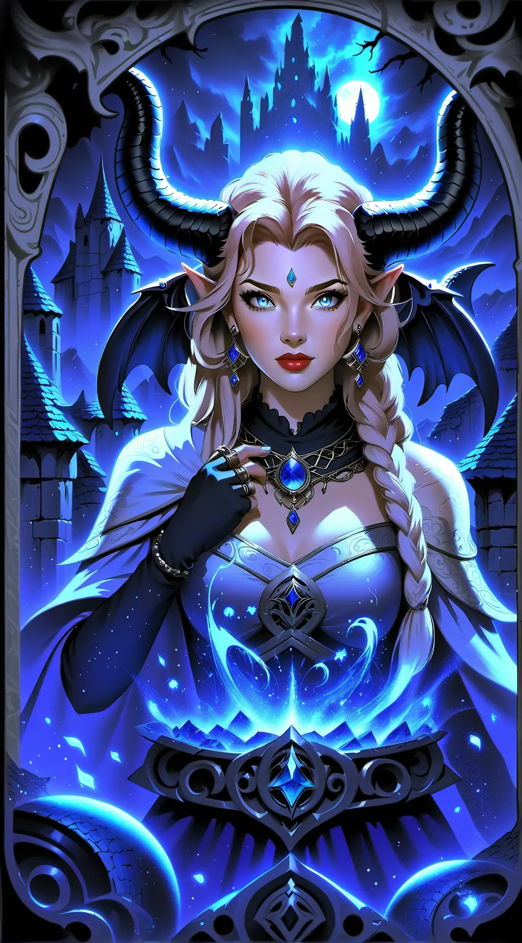 ai character: Seraphina background