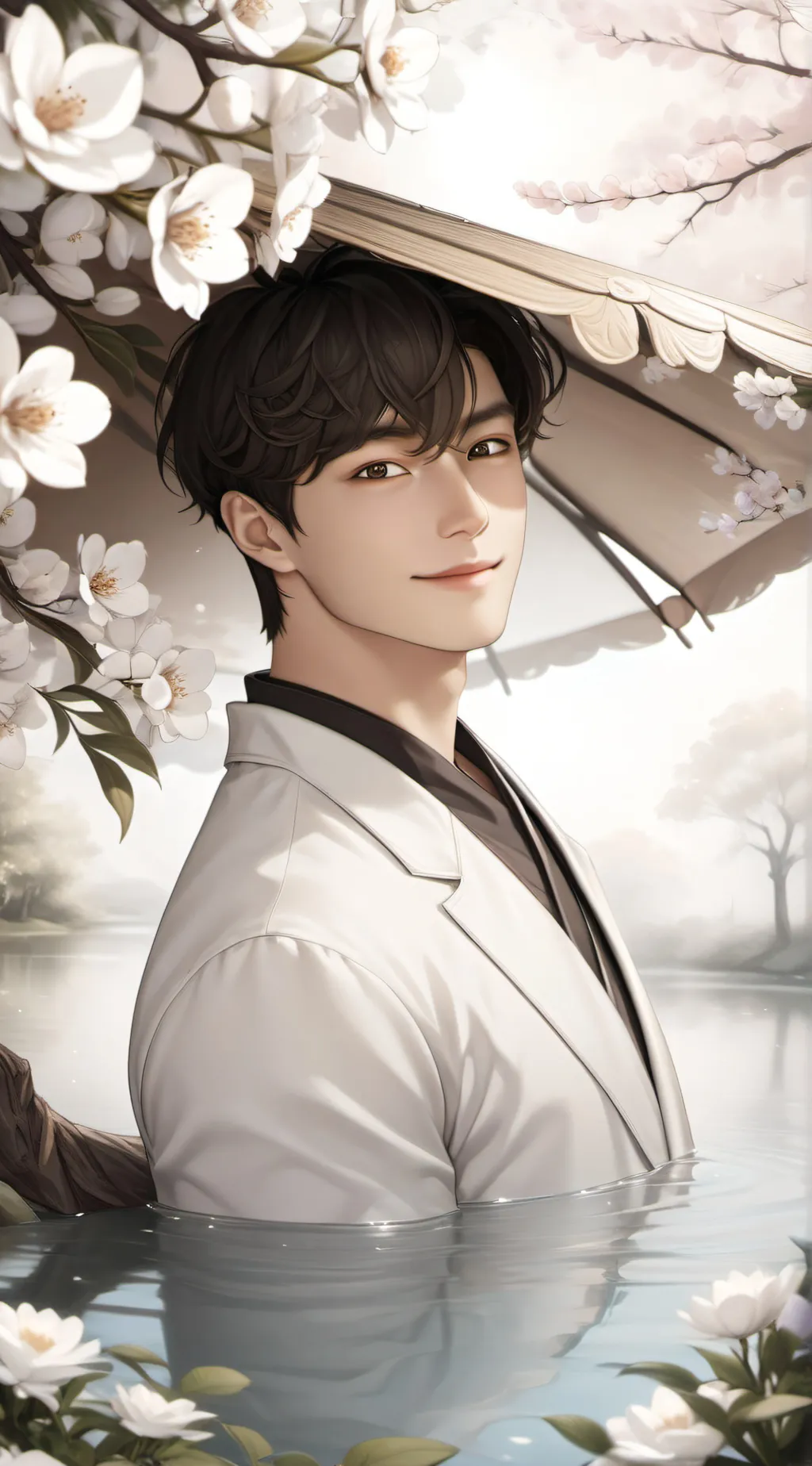 ai character: Wang Yibo background