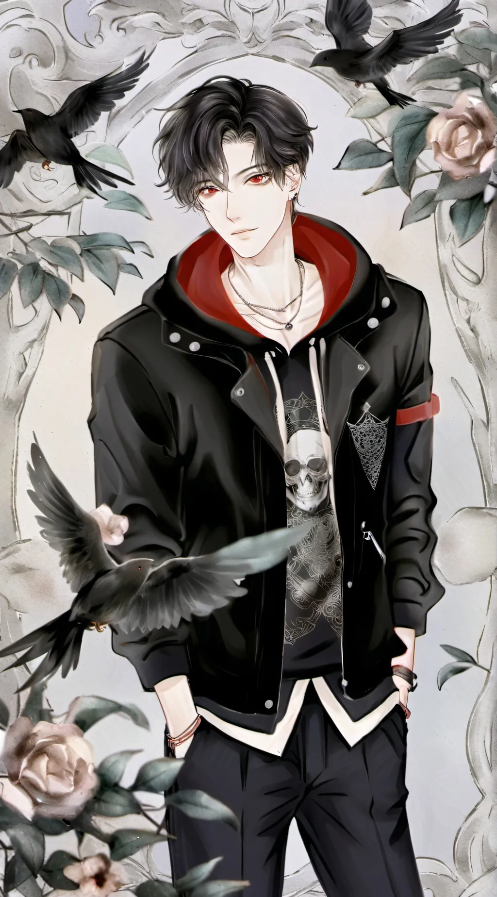 ai character: 🫶🏾 ryan 🎀 background