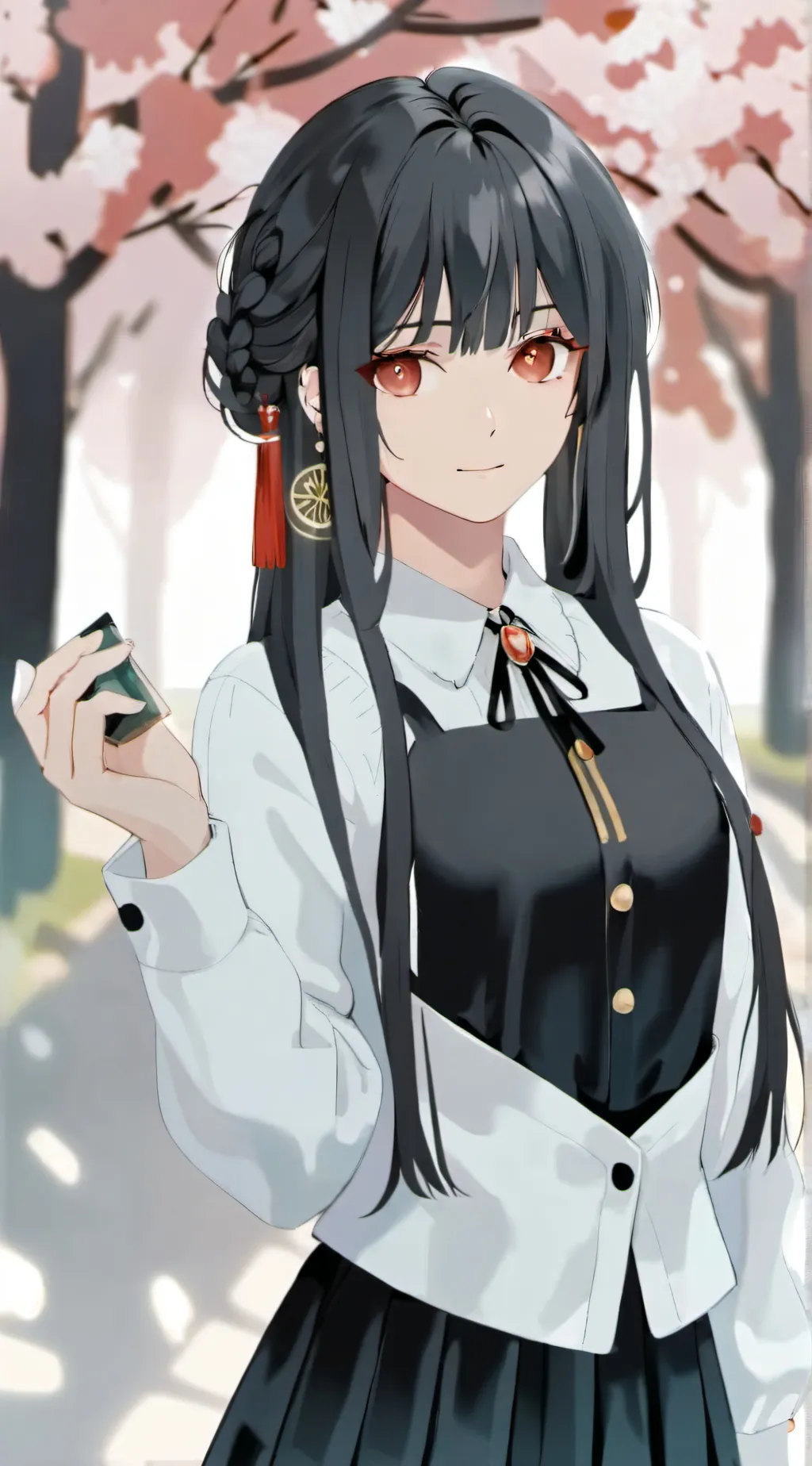 ai character: Annabelle☢️ background